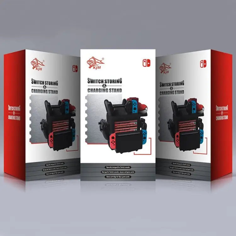 KJH Multi-function Bracket Handle Charging Base Receiving Frame for Nintendo Switch KJH-SWITCH-27 - KJH-SWITCH-27
