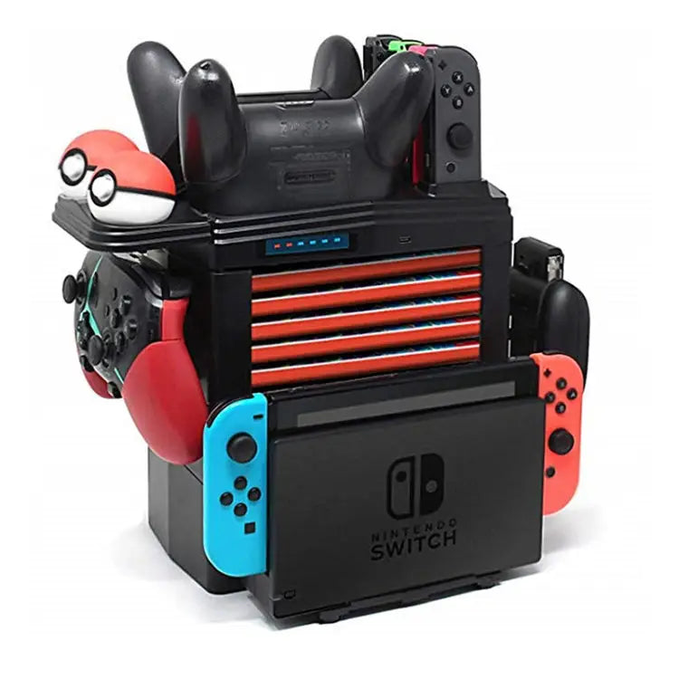 KJH Multi-function Bracket Handle Charging Base Receiving Frame for Nintendo Switch KJH-SWITCH-27 - KJH-SWITCH-27