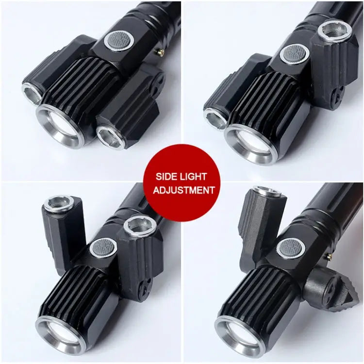 KS-739 USB Charging Waterproof T6 + XPE Fixed Focus LED Flashlight with 4-Modes KS-739 - KS-739