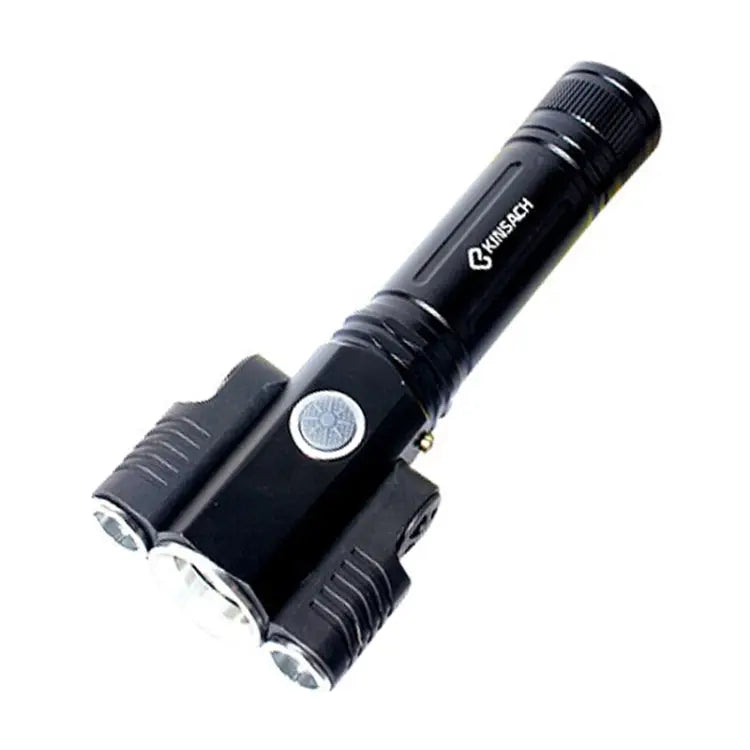 KS-739 USB Charging Waterproof T6 + XPE Fixed Focus LED Flashlight with 4-Modes KS-739 - KS-739
