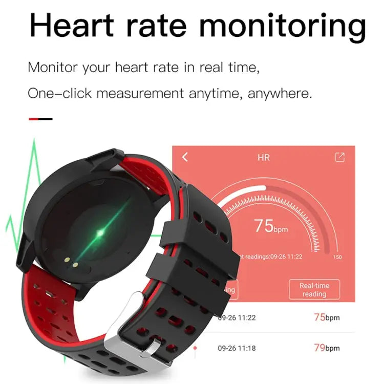 KY108 1.3 inches 240x240 Resolution Smart Bracelet IP67 Waterproof Support Call Reminder /Heart Rate Monitoring /Sleep