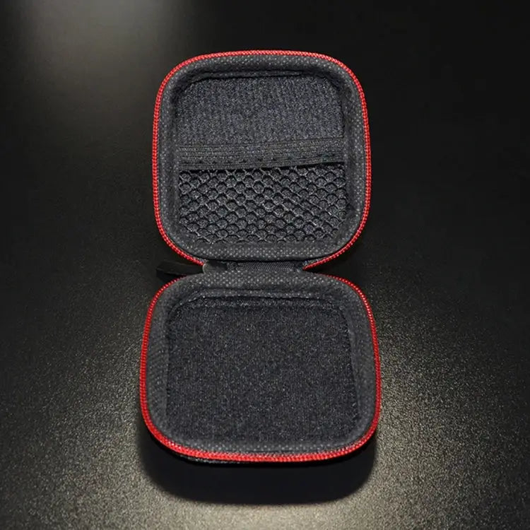 KZ Data Wire Charger Earphone Portable Carbon Fibre Texture Receiving Case Square - Square