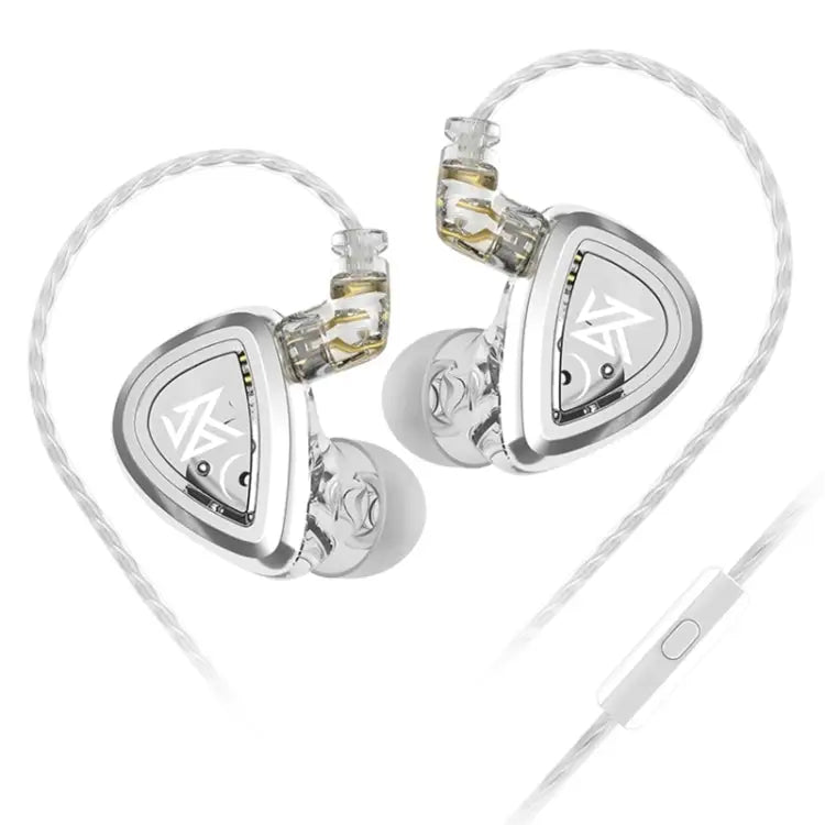 KZ-EDA Balanced Dual Magnetic Dynamic In-Ear Earphone With Microphone Without Microphone - With Microphone - Apple