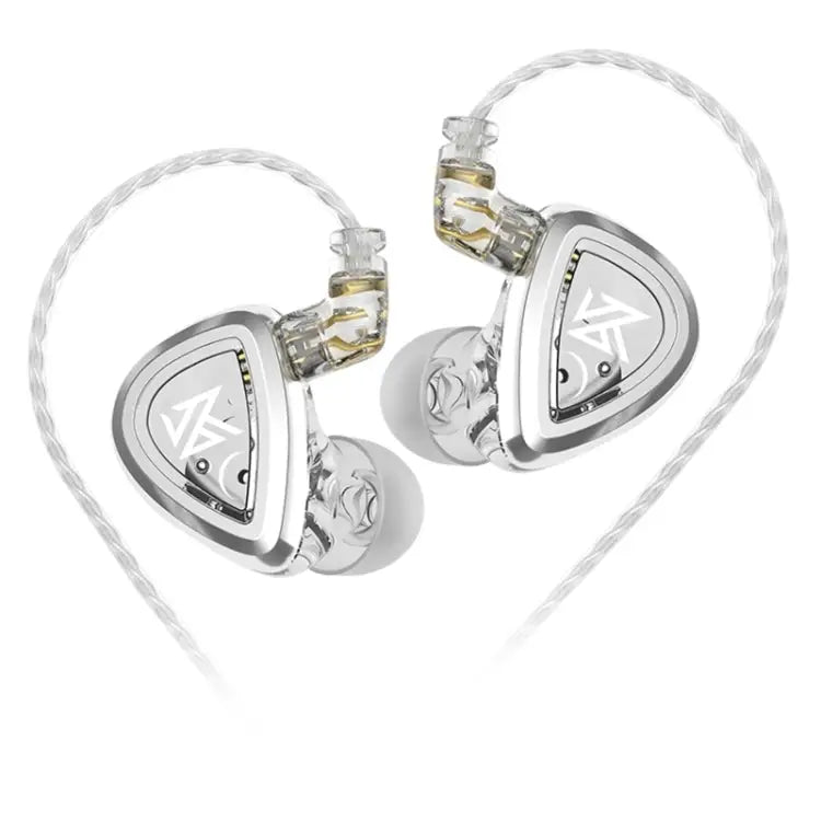 KZ-EDA Balanced Dual Magnetic Dynamic In-Ear Earphone With Microphone Without Microphone - Without Microphone - Apple
