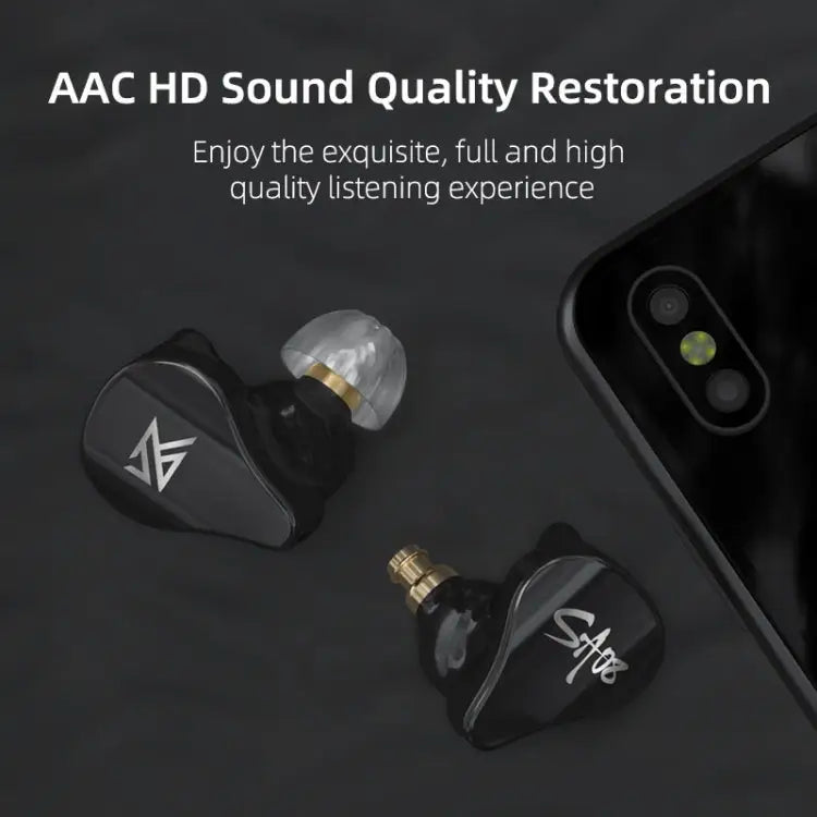 KZ SA08 Wireless Four-unit 5BA Balance Armature Bluetooth In-ear TWS Earphone SA08 - SA08 - Apple Accessories