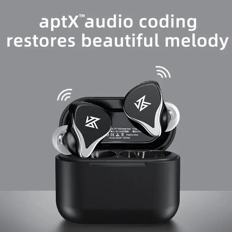 KZ Z3 Hybrid Technology 1DD + 1BA Wireless Bluetooth 5.2 Sports Noise Reduction TWS In-ear Earphone - Apple Accessories