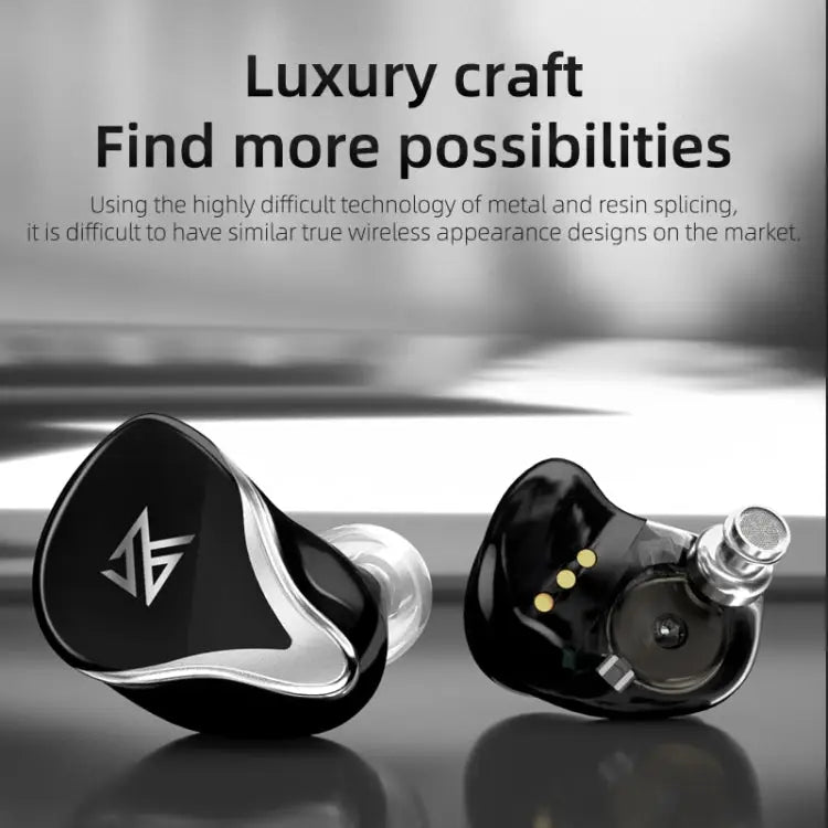KZ Z3 Hybrid Technology 1DD + 1BA Wireless Bluetooth 5.2 Sports Noise Reduction TWS In-ear Earphone - Apple Accessories