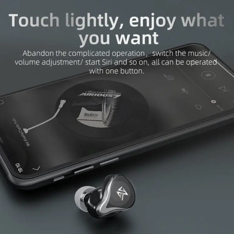 KZ Z3 Hybrid Technology 1DD + 1BA Wireless Bluetooth 5.2 Sports Noise Reduction TWS In-ear Earphone - Apple Accessories