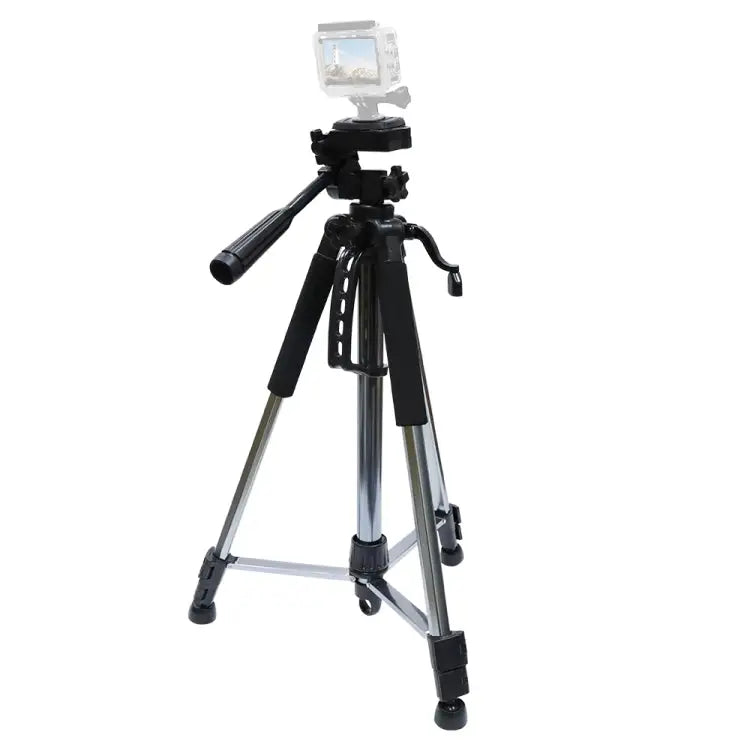 L-1200 Camera Tripod Live Broadcast Bracket For Mobile Phones Cameras Projectors 55-148CM Universal Adjustable Tripod