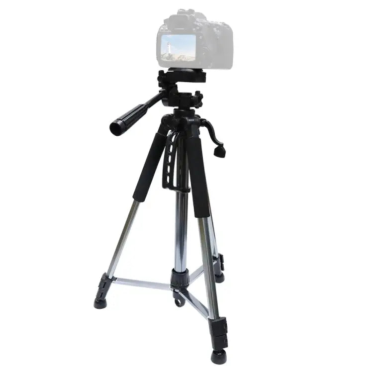 L-1200 Camera Tripod Live Broadcast Bracket For Mobile Phones Cameras Projectors 55-148CM Universal Adjustable Tripod