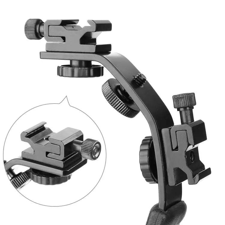L-Shaped Aluminum Flash Bracket Camera Holder L-Shaped - L-Shaped
