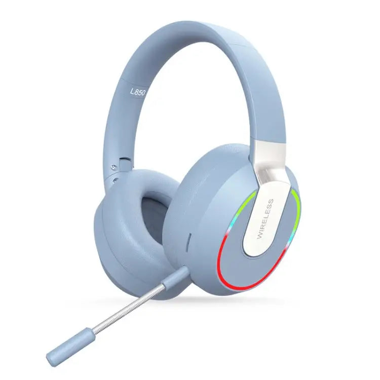 L850 Foldable ENC Noise Reduction Wireless Bluetooth Earphone with Microphone - Blue - Apple Accessories
