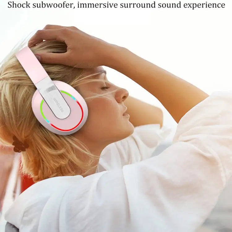 L850 Foldable ENC Noise Reduction Wireless Bluetooth Earphone with Microphone - Apple Accessories