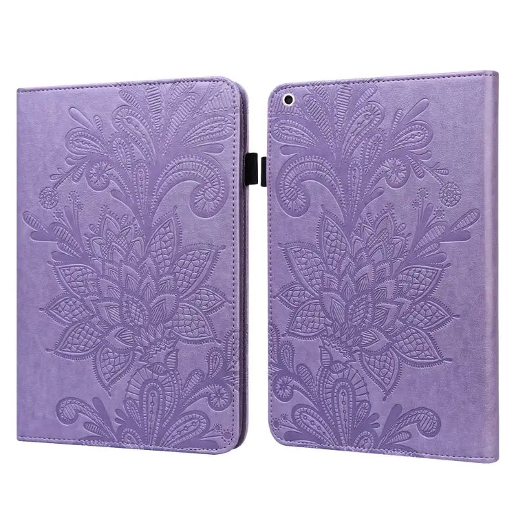 Lace Flower Embossing Pattern Horizontal Flip Leather Case with Holder & Card Slots & Wallet & Photo Frame & Sleep