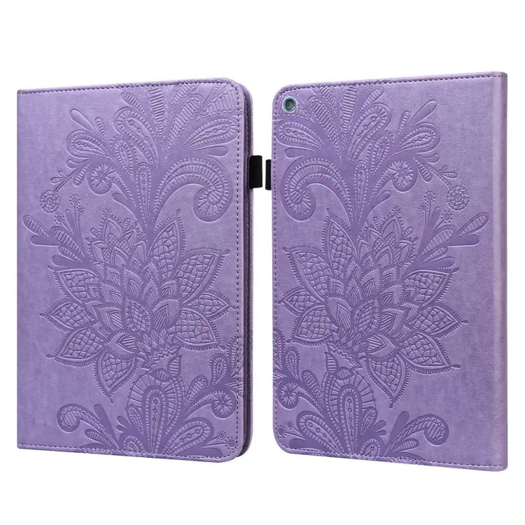 Lace Flower Embossing Pattern Horizontal Flip Leather Case with Holder & Card Slots & Wallet & Photo Frame & Sleep