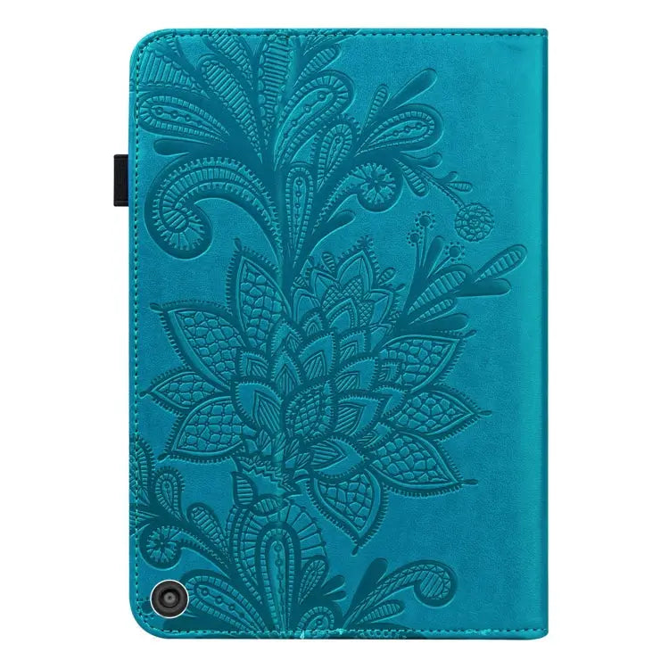 Lace Flower Embossing Pattern Horizontal Flip Leather Case with Holder & Card Slots & Wallet & Photo Frame & Sleep