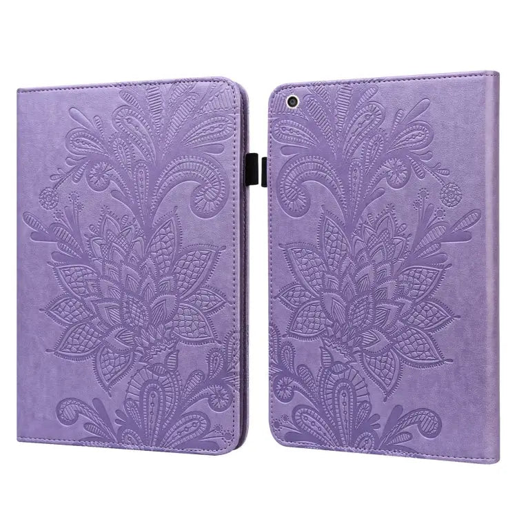 Lace Flower Embossing Pattern Horizontal Flip Leather Case with Holder & Card Slots & Wallet & Photo Frame & Sleep