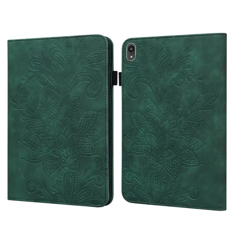 Lace Flower Embossing Pattern Leather Tablet Case For Lenovo Tab P11 Plus For Samsung Galaxy Tab A8 10.5 2021