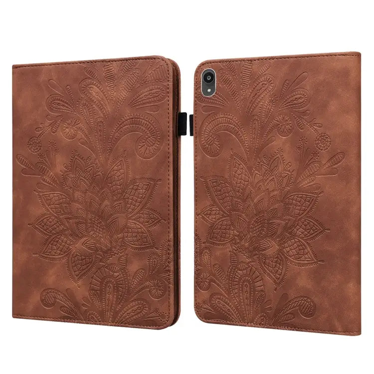 Lace Flower Embossing Pattern Leather Tablet Case For Lenovo Tab P11 Plus For Samsung Galaxy Tab A8 10.5 2021