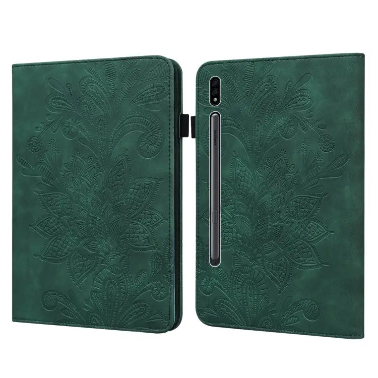 Lace Flower Embossing Pattern Leather Tablet Case For Lenovo Tab P11 Plus For Samsung Galaxy Tab A8 10.5 2021