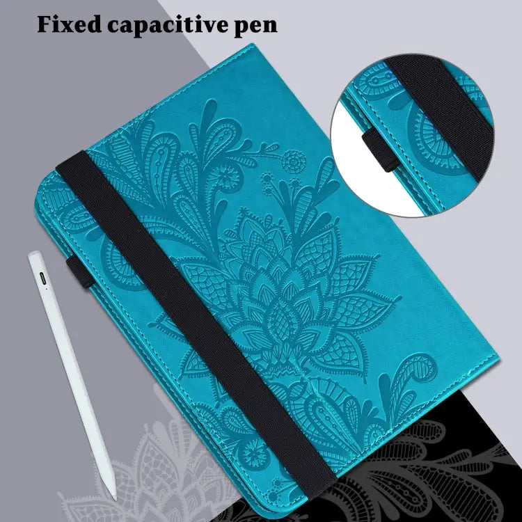 Lace Flower Embossing Pattern Leather Tablet Case For Lenovo Tab P11 Plus For Samsung Galaxy Tab A8 10.5 2021