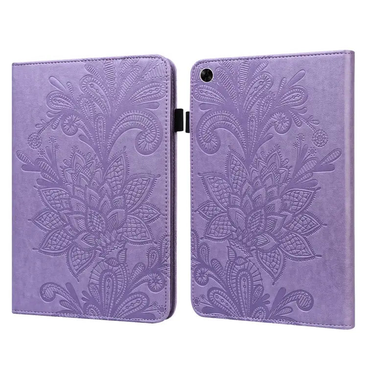 Lace Flower Embossing Pattern Leather Tablet Case For Realme Pad For Lenovo Tab M8 FHD For Lenovo Legion Y700