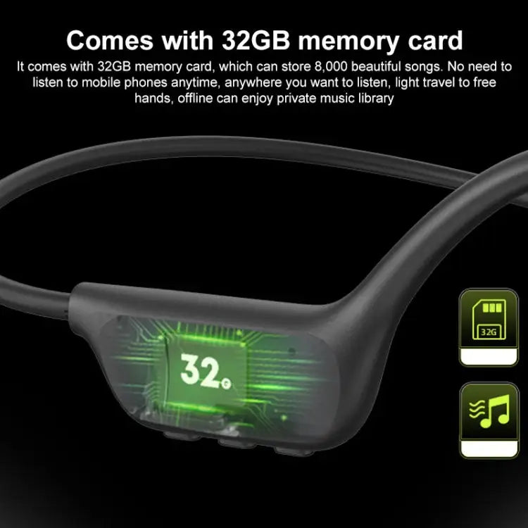 Langsdom BE17 Bone Conduction Waterproof Bluetooth Sports Earphone - Apple Accessories