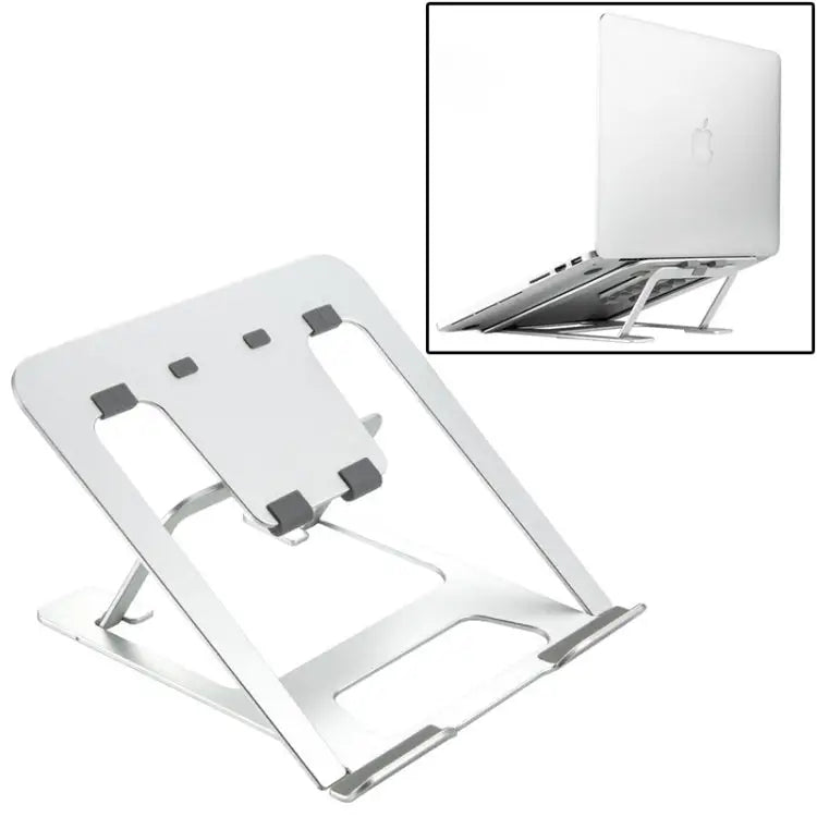 Laptop Height Extender Holder Stand Folding Portable Computer Heat Dissipation Bracket Size: 22.3x23.5x1.3cm