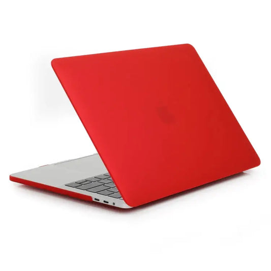 Laptop Matte Style Protective Case For MacBook Pro 13.3 inch A2338 2022 - For MacBook Pro 13.3 inch A2338 2022 / Red