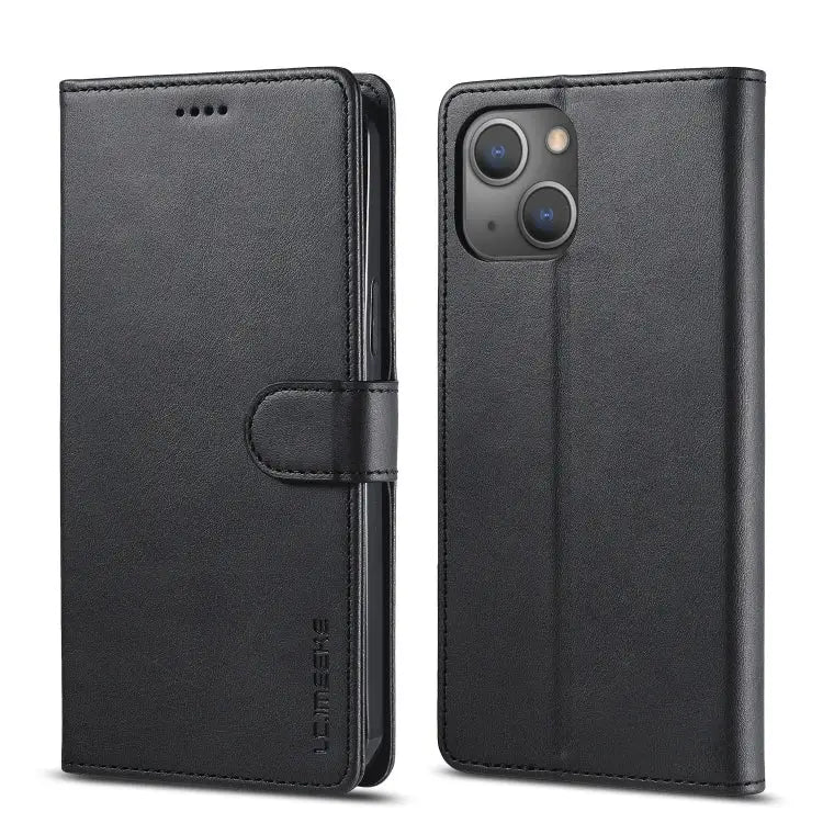 LC.IMEEKE Calf Texture Horizontal Flip Leather Case with Holder & Card Slots & Wallet For iPhone 13 mini For iPhone 13