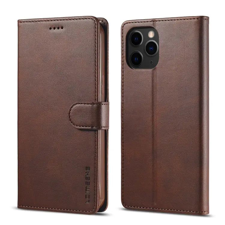 LC.IMEEKE Calf Texture Horizontal Flip Leather Case with Holder & Card Slots & Wallet For iPhone 13 mini For iPhone 13