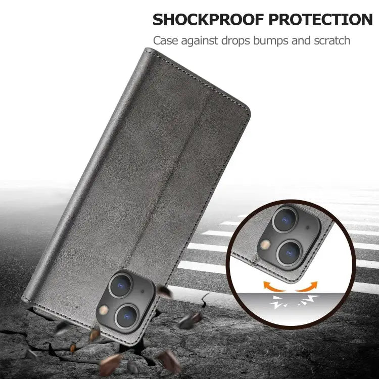 LC.IMEEKE Calf Texture Horizontal Flip Leather Case with Holder & Card Slots & Wallet For iPhone 13 mini For iPhone 13