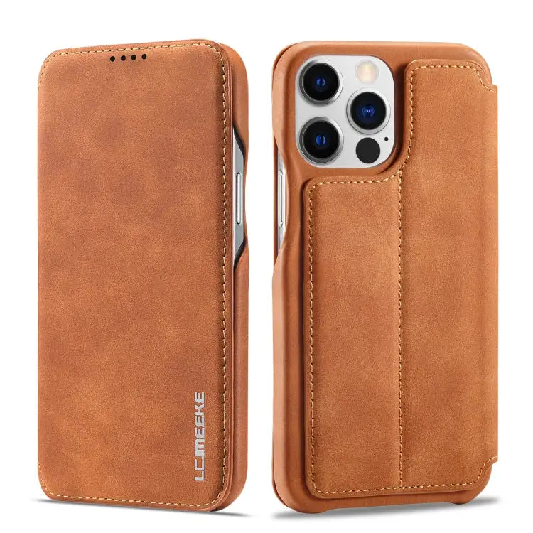 LC.IMEEKE Hon Ancient Series Flip Leather Phone Case For iPhone 14 For iPhone 14 Plus For iPhone 14 Pro For iPhone 14