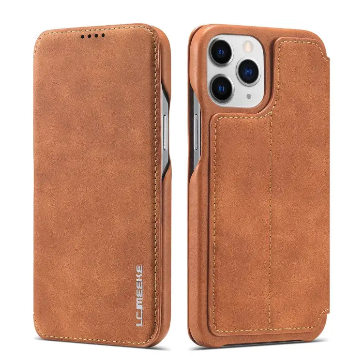 LC.IMEEKE Hon Ancient Series Horizontal Flip Leather Case with Holder & Card Slot For iPhone 13 mini For iPhone 13