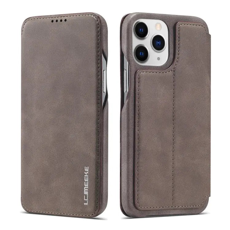 LC.IMEEKE Hon Ancient Series Horizontal Flip Leather Case with Holder & Card Slot For iPhone 13 mini For iPhone 13