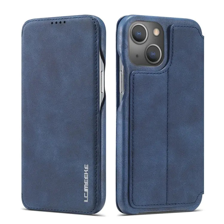 LC.IMEEKE Hon Ancient Series Horizontal Flip Leather Case with Holder & Card Slot For iPhone 13 mini For iPhone 13