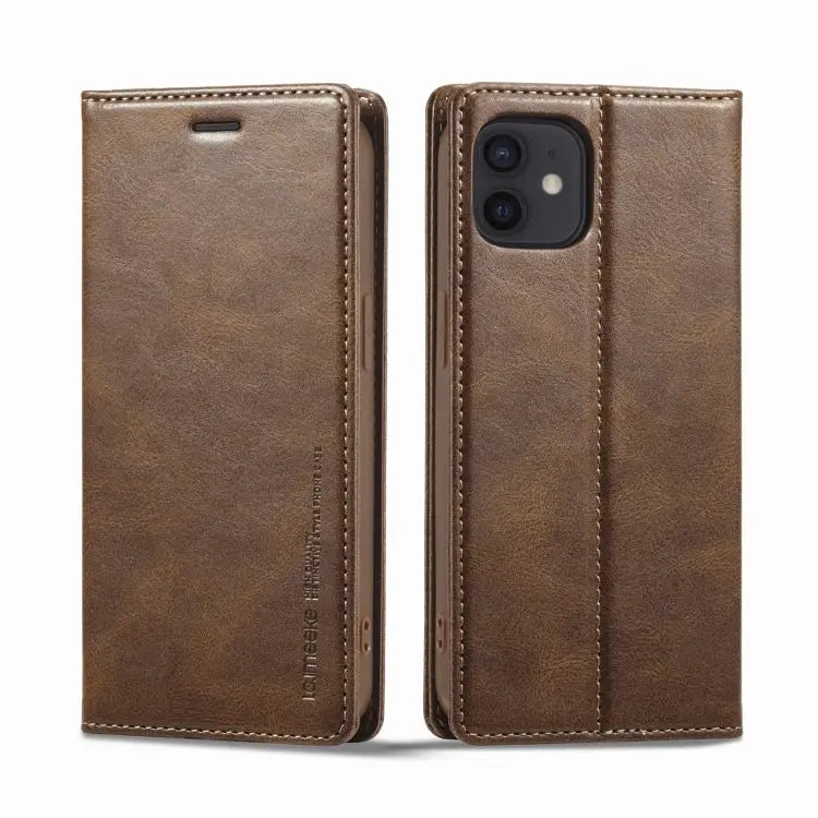 LC.IMEEKE RFID Anti-theft Leather Phone Case For iPhone 12 mini For iPhone 11 For iPhone 11 Pro For iPhone 11 Pro Max