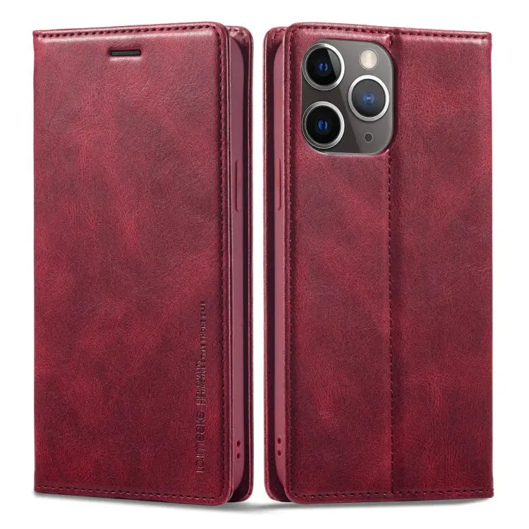 LC.IMEEKE RFID Anti-theft Leather Phone Case For iPhone 12 mini For iPhone 11 For iPhone 11 Pro For iPhone 11 Pro Max