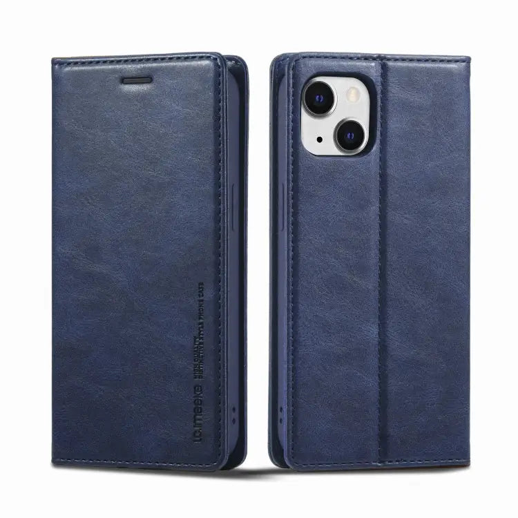 LC.IMEEKE RFID Anti-theft Leather Phone Case For iPhone 13 For iPhone 13 Mini For iPhone 14 For iPhone 14 Plus