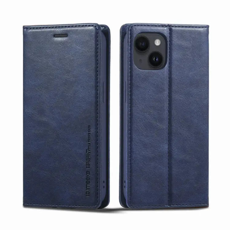 LC.IMEEKE RFID Anti-theft Leather Phone Case For iPhone 13 For iPhone 13 Mini For iPhone 14 For iPhone 14 Plus
