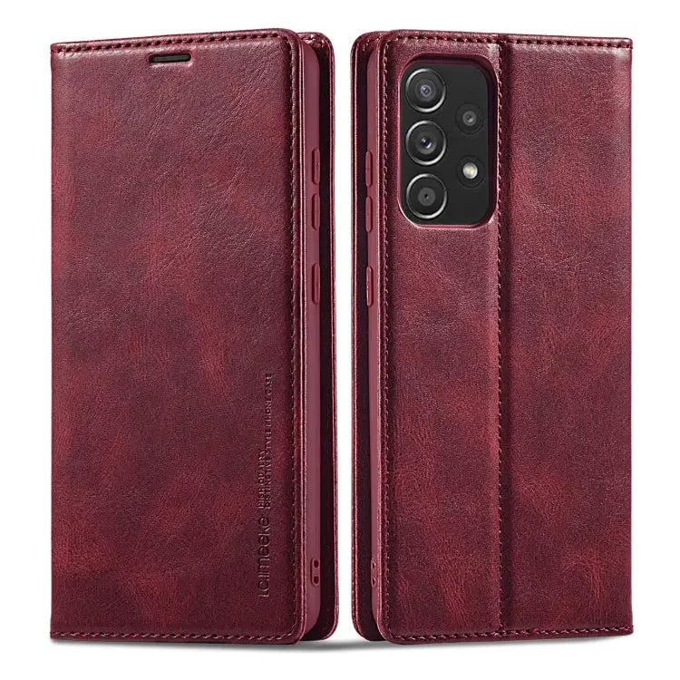 LC.IMEEKE RFID Anti-theft Leather Phone Case For iPhone 14 Pro For iPhone 14 Pro Max For iPhone 12 Pro/12 For iPhone 12