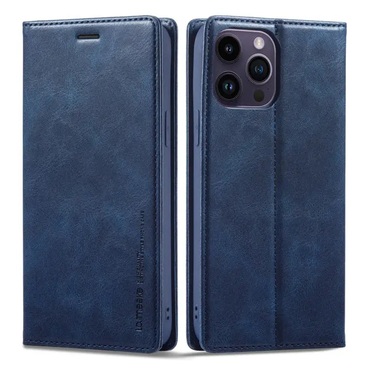 LC.IMEEKE RFID Anti-theft Leather Phone Case For iPhone 14 Pro For iPhone 14 Pro Max For iPhone 12 Pro/12 For iPhone 12