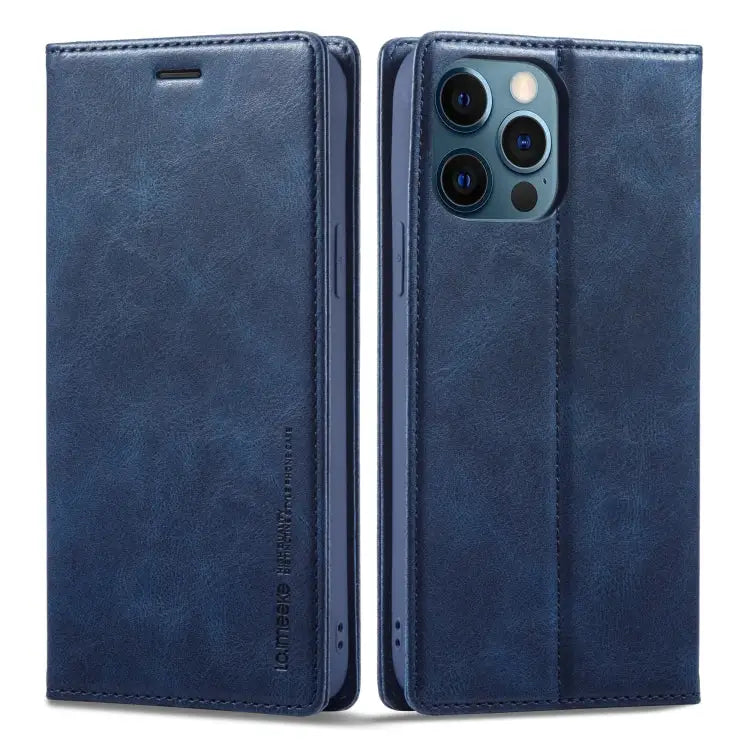 LC.IMEEKE RFID Anti-theft Leather Phone Case For iPhone 14 Pro For iPhone 14 Pro Max For iPhone 12 Pro/12 For iPhone 12