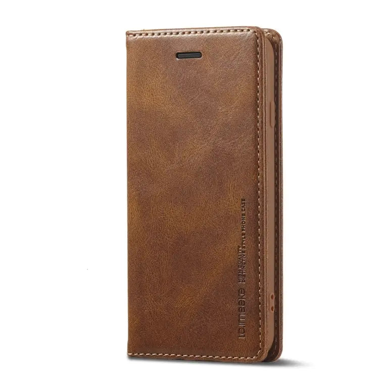 LC.IMEEKE RFID Anti-theft Leather Phone Case For iPhone SE 2022 / SE 2020 / 8 / 7 For iPhone XS Max For iPhone XS / X