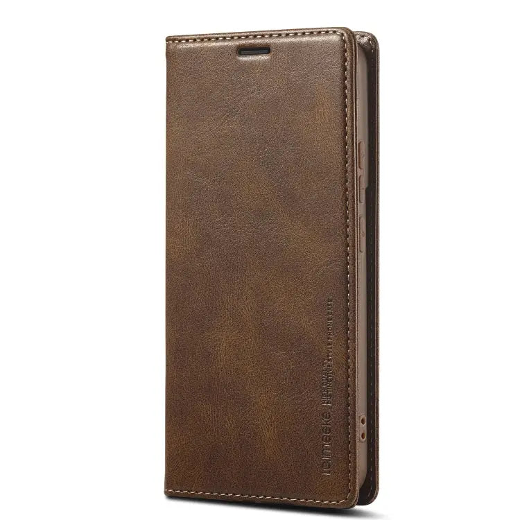 LC.IMEEKE RFID Anti-theft Leather Phone Case For Samsung Galaxy S21+ 5G - Samsung Accessories