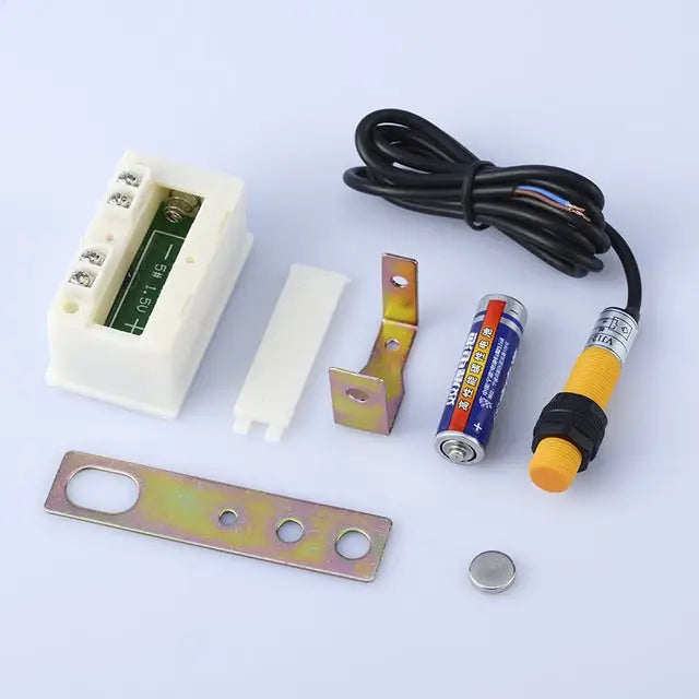 LCD Digital Display Punch Magnetic Induction Reciprocating Rotary Electronic Counter Electronic Counter - Electronic