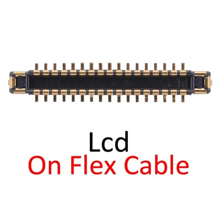 LCD Display FPC Connector On Flex Cable for iPhone XS Max / XS / X For iPhone XS Max / XS / X - For iPhone XS Max / XS