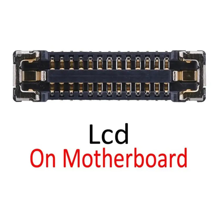 LCD Display FPC Connector On Motherboard for iPhone XR For iPhone XR - For iPhone XR