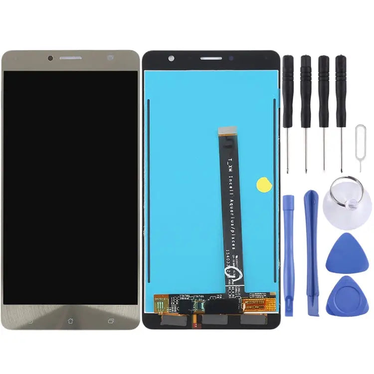 LCD Screen and Digitizer Full Assembly for Asus ZenFone 3 Deluxe / ZS550KL Z01FD - ZenFone 3 Deluxe / ZS550KL / Gold