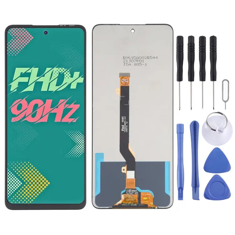 LCD Screen and Digitizer Full Assembly for Infinix Hot 11s X6812 For Infinix Hot 11s - For Infinix Hot 11s